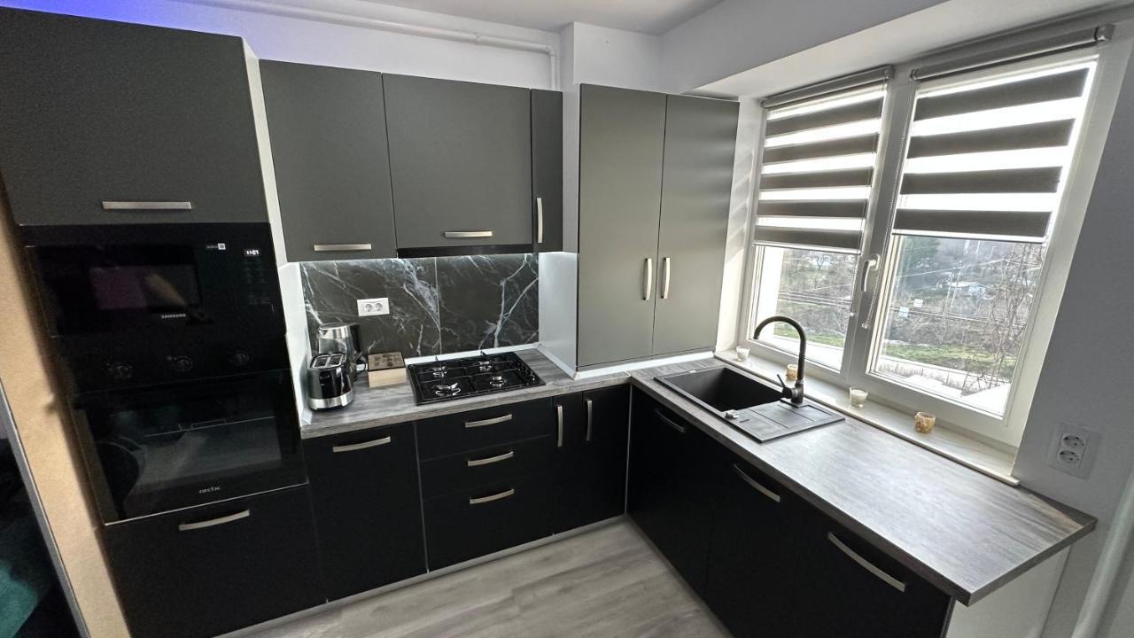 BacăuApartament Lux Bacovia 2アパートメント エクステリア 写真